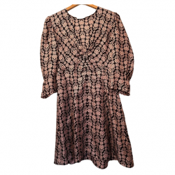 Sandro Kurzes Kleid aus Seide