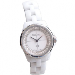 Chanel Uhr Chanel J12 XS weiß