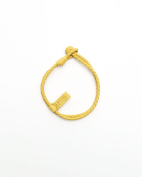 Bottega Veneta Intrecciato Leather Bracelet