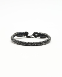 Bottega Veneta Intrecciato Leather Bracelet