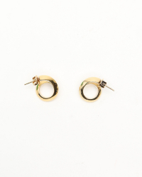 Bottega Veneta Spiral Hoop Earrings