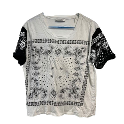 Sandro Paisley t-shirt
