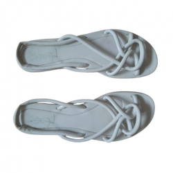 Yves Saint Laurent White sandals
