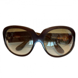 Versace Braune Sonnenbrille