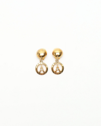 Celine Céline Eiffel Tower Clip-on Earrings