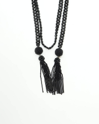 Bottega Veneta Tassel Necklace
