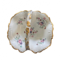 Limoges gilded Porcelain Basket