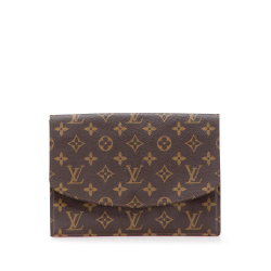 Louis Vuitton B Louis Vuitton Brown Monogram Canvas Canvas Monogram Pochette Rabat 23 France