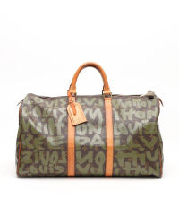 Louis Vuitton Keepall 50 Graffiti Weekend Bag