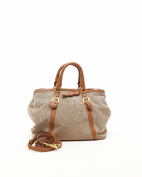 Prada Logo Jaquard Crossbody Bag