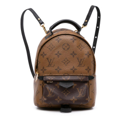 Louis Vuitton B Louis Vuitton Brown Monogram Canvas Canvas Monogram Reverse Mini Palm Springs France