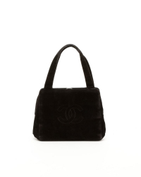 Chanel CC Velour Bag
