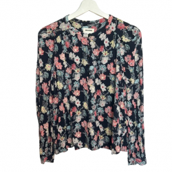 Zadig & Voltaire Flowery black blouse