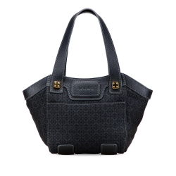 Loewe B LOEWE Black Canvas Fabric Anagram Tote China