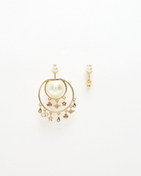 Christian Dior Tribales Pearl Earrings