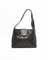 Chanel CC Quilted Shoulder Bag
