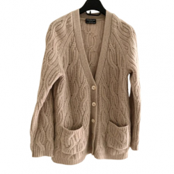 Repeat Cardigan torsadé Silver Édition