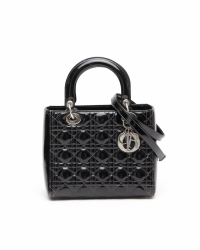 Christian Dior Medium Patent Lady Dior Bag