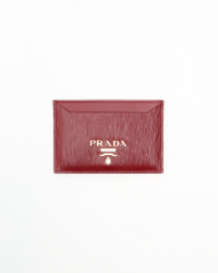 Prada Vitello Leather Card Holder