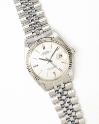 Rolex Datejust 36mm Ref 1601 Linen Dial Watch