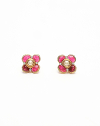 Chanel Vintage Rhinestone Clip-on Earrings