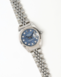 Rolex Lady-Datejust 26mm Ref 79174 Rare Sodalite Diamond Dial 2002 Watch