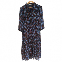 Claudie Pierlot Longue robe fleurie