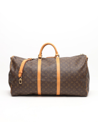 Louis Vuitton Monogram Keepall Bandoulière 60 Weekend Bag