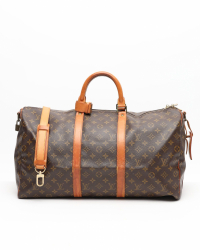 Louis Vuitton Monogram Keepall Bandoulière Weekend Bag