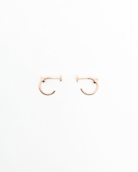 Cartier Juste un Clou Hoop Earrings, Small Model, 18kt Rose Gold