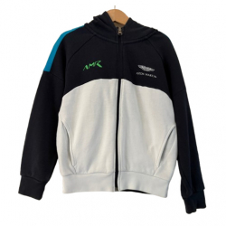 Hackett London Aston Martin Kapuzen-Sweatshirt mit Reißverschluss