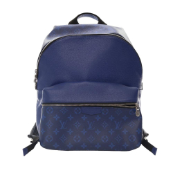 Louis Vuitton AB Louis Vuitton Blue Monogram Canvas Canvas Monogram Taigarama Discovery Backpack France