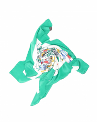 Gucci 90 Floral Silk Scarf