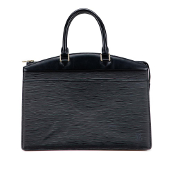 Louis Vuitton B Louis Vuitton Black Epi Leather Leather Epi Riviera France