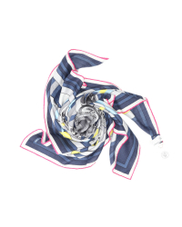 Hermès 100 Robocabar Cashmere Silk Scarf