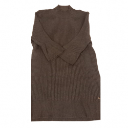 DKNY Rollkragenpullover mit kurzen Ärmeln