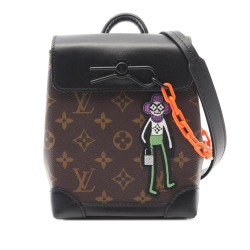 Louis Vuitton AB Louis Vuitton Brown Monogram Canvas Canvas Monogram Zoom with Friends Steamer XS France
