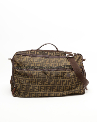 Fendi Zucca Boston Bag