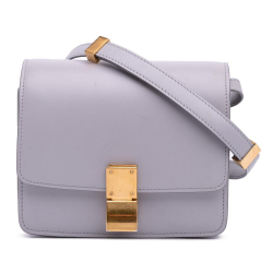 Celine B Celine Purple Light Purple Calf Leather Small skin Classic Box Italy