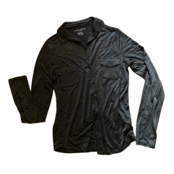 Majestic Filatures Chemise en laine vierge