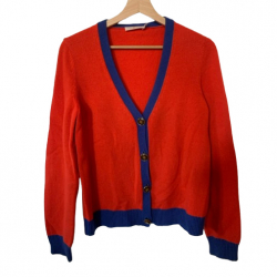 Tory Burch Red cashmere cardigan
