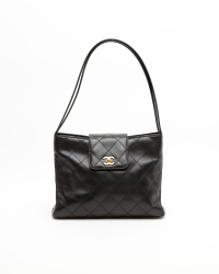 Chanel CC Quilted Shoulder Bag