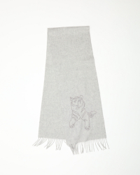 Hermès King's Tiger Cashmere Scarf