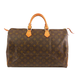 Louis Vuitton B Louis Vuitton Brown Monogram Canvas Fabric Monogram Speedy 40 France