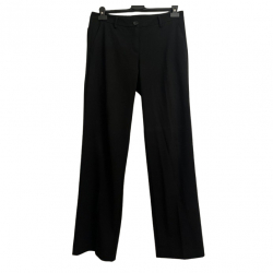 Benetton Black straight trousers