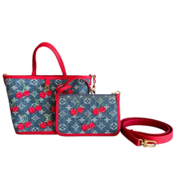 Louis Vuitton x Takashi Murakami Cherry Neverfull Inside Out