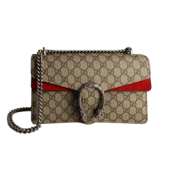 Gucci Dionysus Medium Canvas Flap Handbag GG Supreme