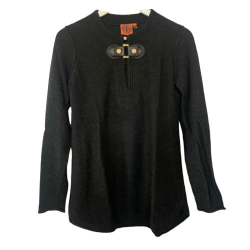 Tory Burch Dunkelgrauer Pullover