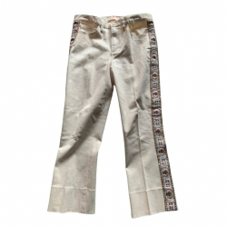 Tory Burch 7/8 Jeans off white