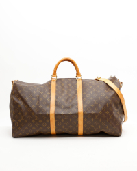 Louis Vuitton Monogram Keepall Bandoulière 60 Weekend Bag